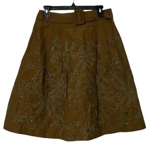 Vintage SONIA BOGNER Czech Republic Beaded Skirt 8